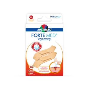 Master Aid Strips Forte Med Φαρδιά 10 τμχ