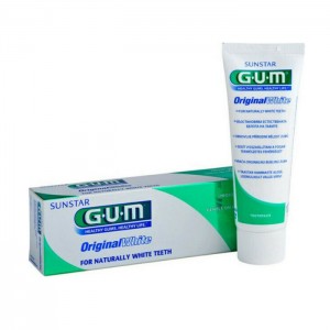 Gum Original White For Naturally White Teeth Οδοντόκρεμα Λεύκανσης Για Φυσικά Λευκά Δόντια 75ml