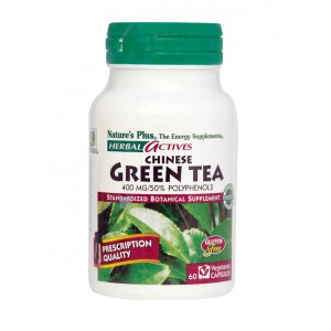 Nature's Plus Green Tea 400mg 60 φυτικές κάψουλες