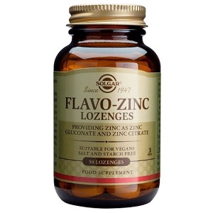 Solgar Flavo Zinc 23mg Lozenges 50 παστίλιες