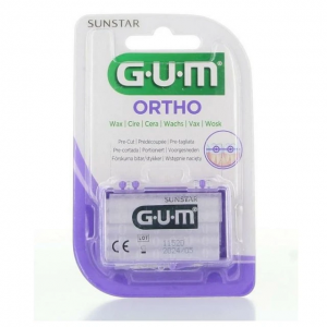 Gum Orthodontic Wax Unflavored 723 Ορθοδοντικό Κερί Χωρίς Γεύση 1τμχ