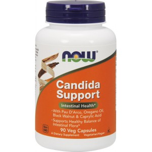 Now Foods Candida Support (Clear) 90 φυτικές κάψουλες