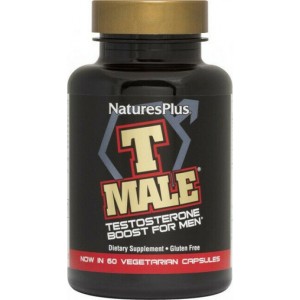 Nature's Plus T-Male Συμπλήρωμα για την Σεξουαλική Υγεία 60 κάψουλες