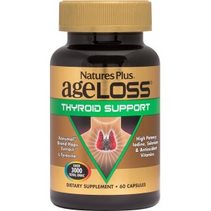 Nature's Plus Ageloss Thyroid Support 60 κάψουλες