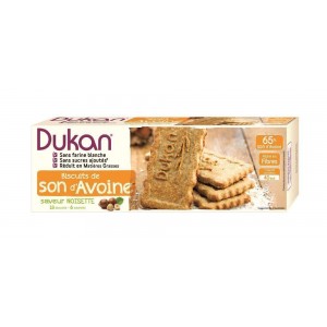 Dukan Μπισκότα βρώμης με γεύση φουντούκι, 225g