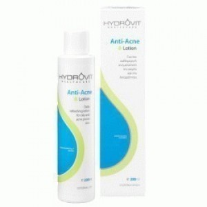 Hydrovit Anti-Acne Lotion Λοσιόν για την Καθημερινή αντιμετώπιση ακμής & λιπαρότητας,  200ml