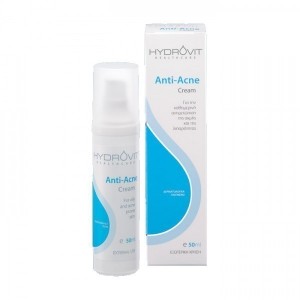 Hydrovit Anti-Acne Cream Κρέμα για την Καθημερινή αντιμετώπιση ακμής & λιπαρότητας, 50ml