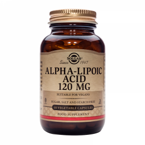 Solgar Alpha Lipoic Acid 120mg 60 φυτικές κάψουλες