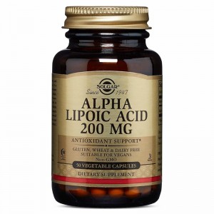 Solgar Alpha Lipoic Acid 200mg 50 φυτικές κάψουλες