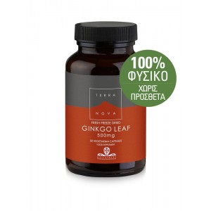 TerraNova Ginkgo Leaf 500mg 50 ταμπλέτες