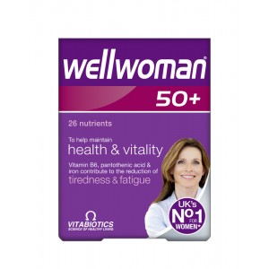 Vitabiotics Wellwoman 50+ 30 ταμπλέτες