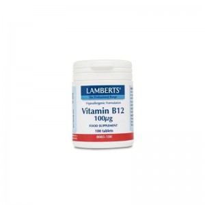 Lamberts Vitamin B-12 100mcg 100 ταμπλέτες