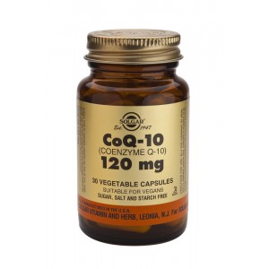 Solgar Vegetarian CoQ-10 120mg 30 φυτικές κάψουλες