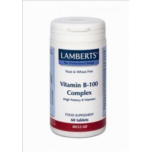 Lamberts Vitamin B 100 Complex 60 ταμπλέτες