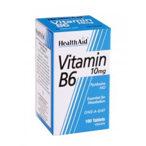 Health Aid B6 Vitamin 100mg 90 ταμπλέτες