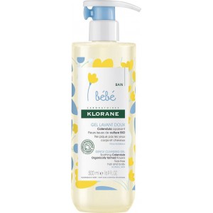 Klorane Bebe Gel Lavant Doux Απαλό Gel Καθαρισμού 500ml