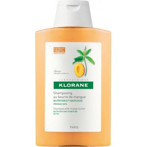 Klorane Mango Nourishing Shampoo Σαμπουάν με Μάνγκο για Ξηρά Μαλλιά 100ml