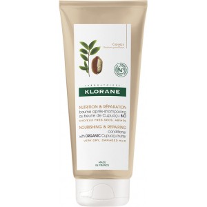 Klorane Cupuacu Nourishing Repairing Conditioner Μαλακτική Κρέμα για Ξερά Κατεστραμμένα Μαλλιά, 200ml