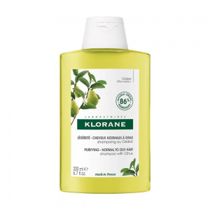 Klorane Cedrat Shampoo Σαμπουάν Κίτρο για Ενέργεια & Ζωντάνια, 200ml