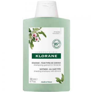 Klorane Softness Shielding with Almond Σαμπουάν Λείανσης για Όλους τους Τύπους Μαλλιών 200ml