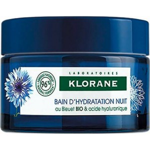 Klorane Water Sleeping Mask Cornflower Water Serum with Organic Cornflower Απαλή Ενυδατική Κρέμα Νύχτας, 50ml