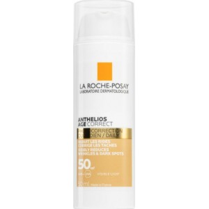 La Roche Posay Anthelios Age Correct SPF50 CC Αντηλιακό Προσώπου Κατά των Σημαδιών Γήρανσης με Χρώμα 50ml