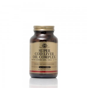 Solgar Super Cod Liver Oil Complex, 60 μαλακές κάψουλες