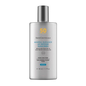 SkinCeuticals Mineral Radiance UV Defense SPF50 50ml Αντηλιακό Προσώπου Με 100% Φυσικά Φίλτρα Με Χρώμα