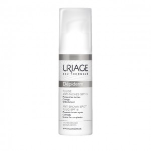 Uriage Depiderm Anti-Brown Spot Fluid SPF15 για Πανάδες Κηλίδες, 30ml