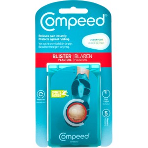 Compeed Επιθέματα Για Φουσκάλες Από Σπορ Για Κάτω Από Το Πέλμα 5τμχ