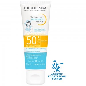 Bioderma Αδιάβροχο Βρεφικό Αντηλιακό Γαλάκτωμα Photoderm Pediatrics Mineral SPF50+ 50ml