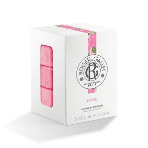 Roger&Gallet Rose 3 Soap Coffrets, Αρωματικά Σαπούνια με Τριαντάφυλλο 3x100gr