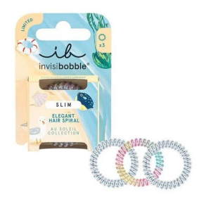 Invisibobble Slim Au Soleil Vibrant Vacation, Λαστιχάκια Μαλλιών