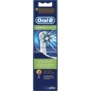 Oral-B Cross Action 2τμχ Ανταλλακτικά Ηλεκτρικής Οδοντόβουρτσας