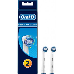 Oral-B Precision Clean CleanMaximiser Ανταλλακτικές Κεφαλές για Ηλεκτρική Οδοντόβουρτσα 2τμχ