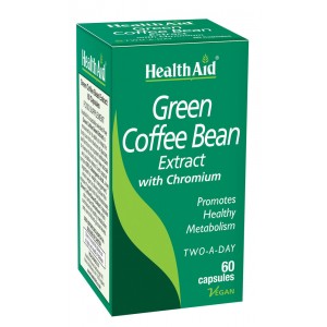 Health Aid Green Coffee Bean with Chronium, 60 κάψουλες