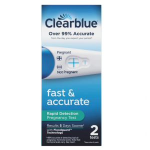 Clearblue Plus Τεστ Εγκυμοσύνης, 2τμχ.