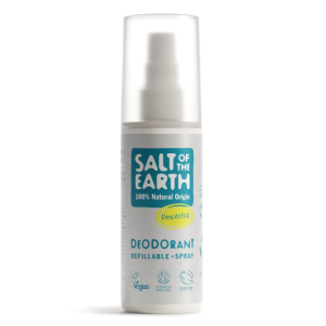 Salt of the Earth Vegan Natural Deodorant Spray Unscented Αποσμητικό Σπρέι Άοσμο, 100ml