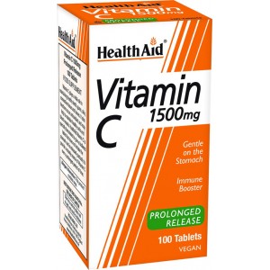 Health Aid Vitamin C 1500mg Prolonged Release 100 ταμπλέτες