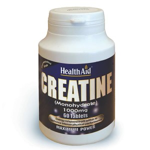 Health Aid Creatine 1000mg 60 ταμπλέτες