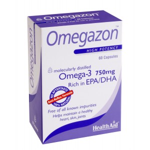 Health Aid Omegazon Blister 750mg, 60 κάψουλες