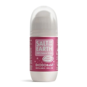 Salt of the Earth Vegan Refillable Roll-On Deodorant Sweet Strawberry Αποσμητικό Επαναγεμιζόμενο, 75ml