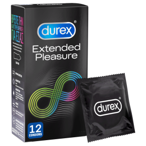 Durex Extended Pleasure Προφυλακτικά 12 Τεμάχια