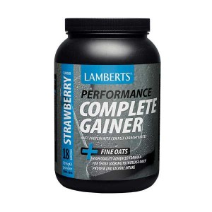 Lamberts Performance Weight Gain Πρωτεΐνη Ορού Γάλακτος με Γεύση Φράουλα 1.816kg