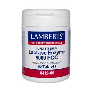 Lamberts Lactase Complex 350mg (9000FCC), 60tabs