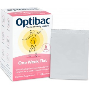 Optibac Probiotics One Week Flat 28 sachets