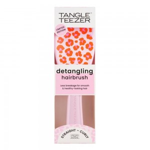 Tangle Teezer The Ultimate Detangler, Βούρτσα Μαλλιών Vibrant Leopard Ροζ Λεοπάρ