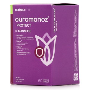 Olonea Ouromanoz Protect D-Mannose 60 κάψουλες