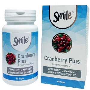 Smile Cranberry Plus 60caps & Smile Probiotic 10B 10caps