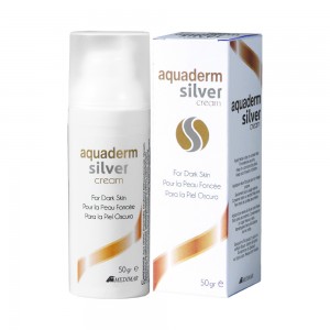 Medimar Aquaderm Silver 24ωρη Κρέμα Προσώπου για Ενυδάτωση, Πανάδες & Λεύκανση με Βιταμίνη C 50ml